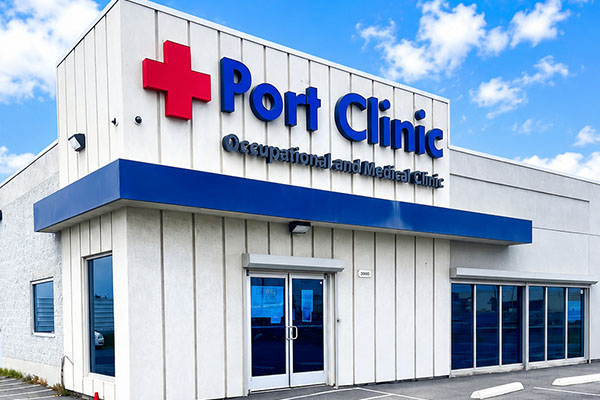 The Port occupational and medical clinic facility in Brownsville